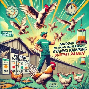 Panduan Membesarkan Ayam Kampung Super Cepat Panen